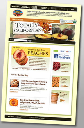 Traina Foods Website